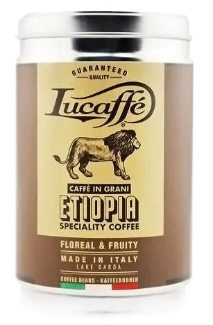 LUCAFFE  TIN 250 GR ETIOPIA SPECIALTY COFFEE BEANS