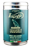 LUCAFFE TIN 250 GR BRASILE COFFEE BEANS