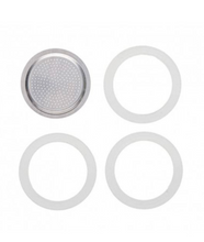 Load image into Gallery viewer, BIALETTI - Caffettiera Moka - Accessori - 1 Piastr. da 3/4 tazze + 3 Guarnizioni