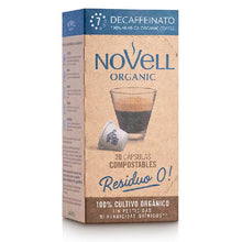 სურათის ჩატვირთვა გალერეის მაყურებელში, COFFEE CAPSULES COMPOSTABLE BARRIER /ORGANIC. DEKAFF 10 units
