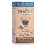 COFFEE CAPSULES COMPOSTABLE BARRIER /ORGANIC. DEKAFF 10 units