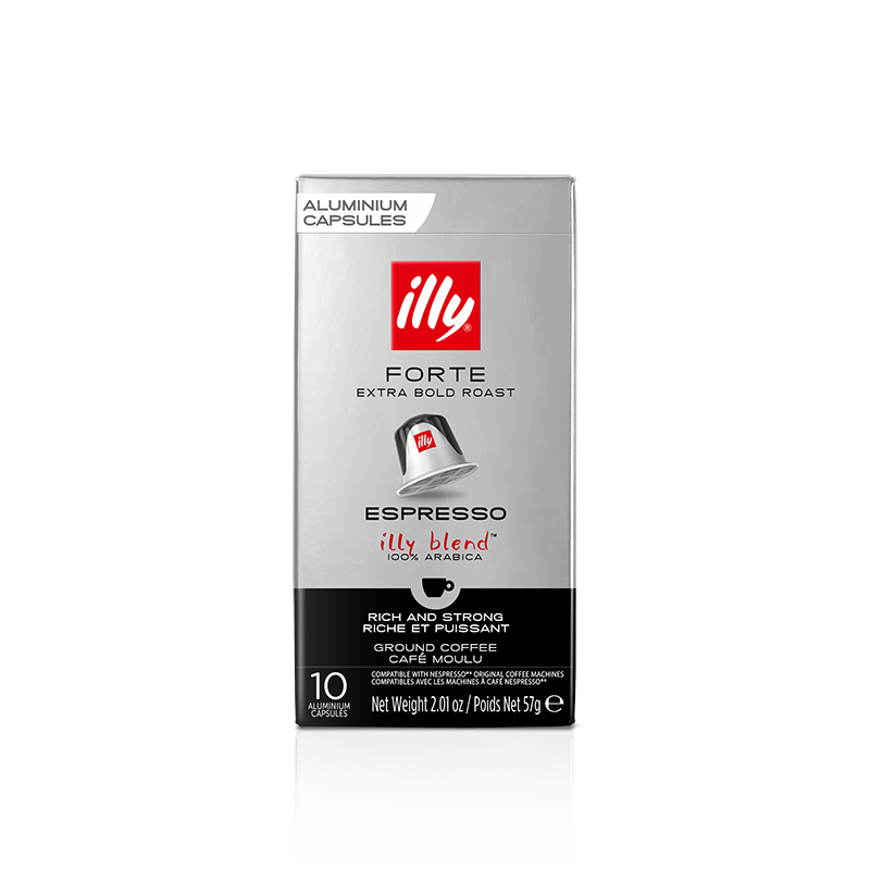 ILLY  - Nespresso Compatible* Capsules - Forte Roast