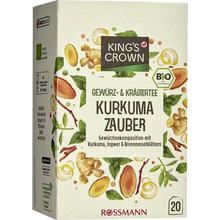 სურათის ჩატვირთვა გალერეის მაყურებელში, Organic Spice & Herbal Tea Turmeric - 20 pc
