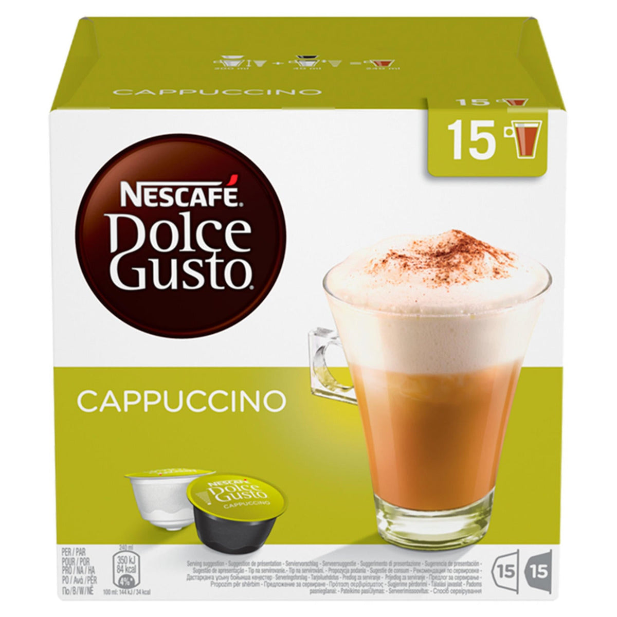 NESTLE' Dolce Gusto Solubile Cappuccino Conf. 30 Capsules.ge