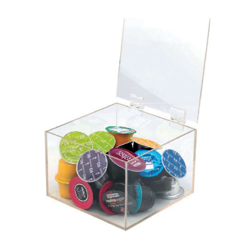 PortaCapsule Nespresso View Cube - Contiene Fino A 50 Capsule, Design Moderno - Foto 6