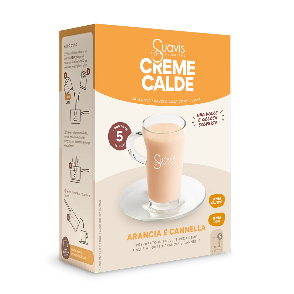 SUAVIS - LE CREME CALDE MONO ARANCIA E CANNELLA 160 g (5 X 32 g)