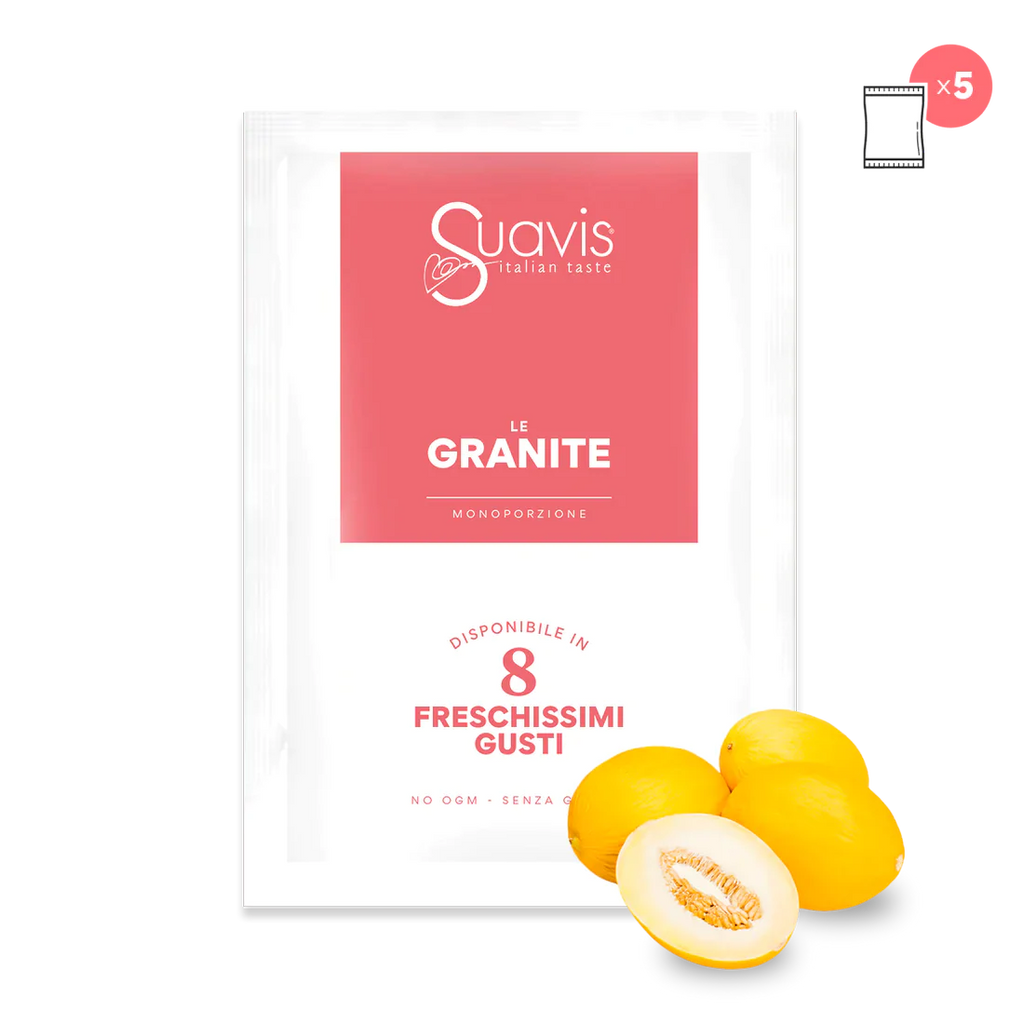 SUAVIS - LE GRANITE MONO MELONE  160 g (5 X 32 g) / Melon Granita