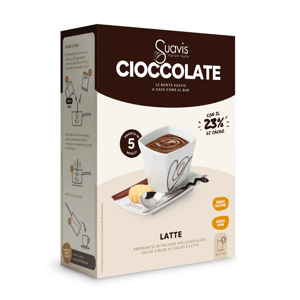 SUAVIS - LE CIOCCOLATE MONO LATTE 160 g (5 X 32 g)