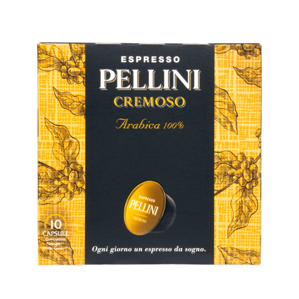 Pellini Cremoso in Nescafé® Dolce Gusto®* compatible  (10) Capsules