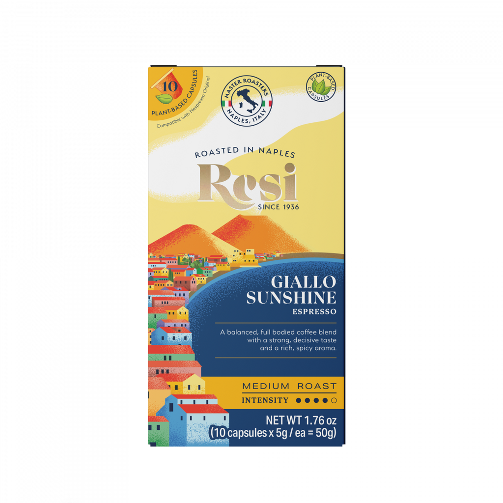 RESI -Giallo Sunshine - Nespresso Compatible allumin
