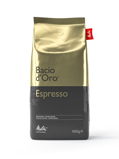 Melitta® - მელიტა - Bacio d'Oro® Espresso 1000g - ყავის მარცვალი - 1 კგ.