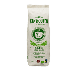 Van Houten Bio Fairtrade Cocoa 1000g - კაკაოს მოსამზადებელი ფხვნილი - ორგანული ინგრედიენტები