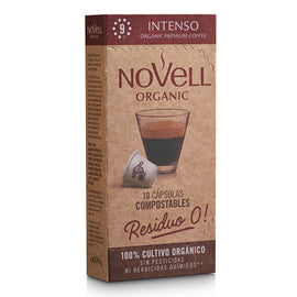 NOVELL -Nespresso - ORGANIC INTENSO-10 pc