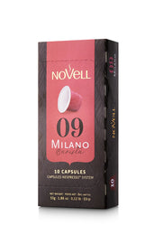 NOVELL -Nespresso -MILANO BARISTA - 10  pc