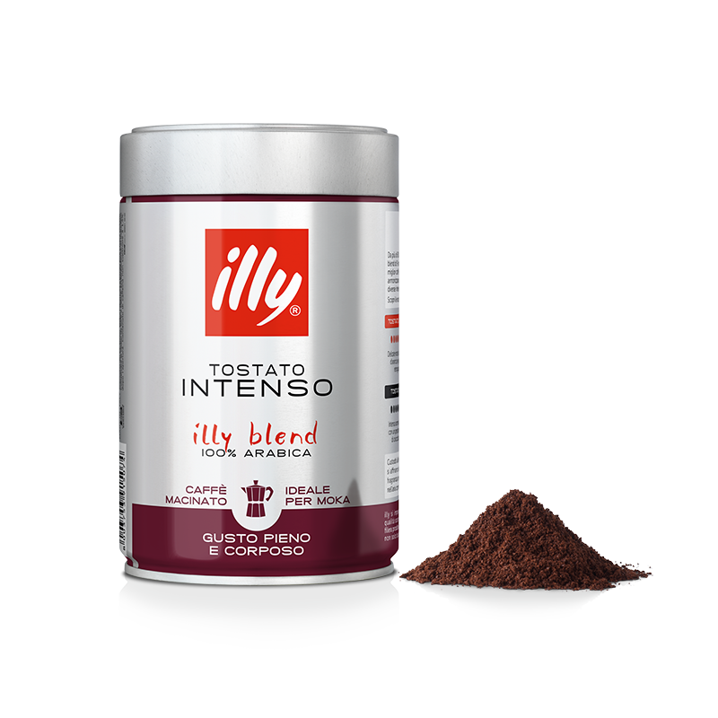 ILLY - Macinato - Caffè - Macinato Moka Nero 250