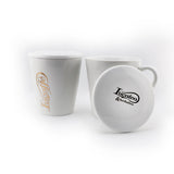 LUCAFFE MUG CUPS LUCAFFE' GOLD LOGO WITH LID 1 PZ