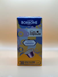 BORBONE - Nespresso Alluminio - Caffè - Paradiso - Conf. 30