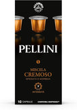 Pellini Cremoso - Aluminum Capsules 10pc