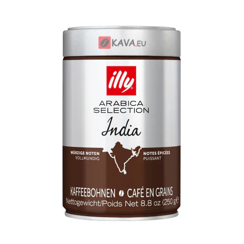 iLLY  MONOARABICA INDIA - BEANS TIN - 250G