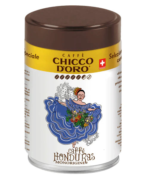 CHICCO D'ORO - HONDURAS - TIN  250G - BEANS - 100% Arabica