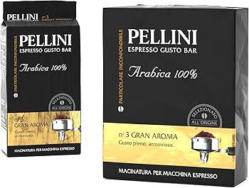 Pellini Espresso Gusto Bar N. 3 Gran Aroma 2x250g