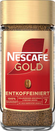 NESCAFE 95G GOLD DECAF (6) - INSTANT ხსნადი (უნალექო) ყავა კოფეინის გარეშე