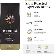 Load image into Gallery viewer, Vergnano Caffè Beans -  Antica Bottega -80/20 - 1kg
