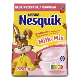NESQUIK 350G CHOCOLATE DRINK STRAWBERRY