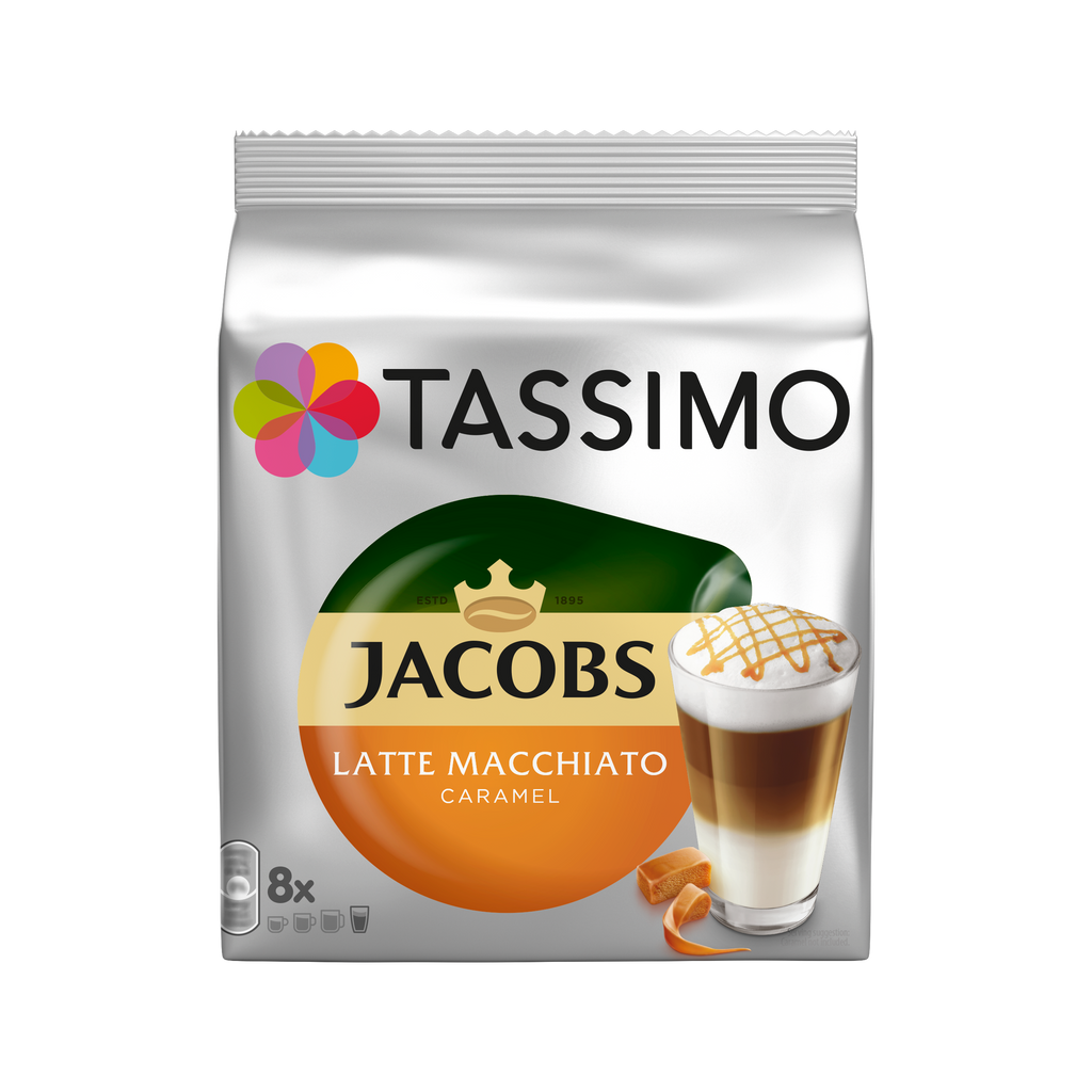 TASSIMO JACOBS - LATTE MACCHIATO CARAMEL 8 CAPS. (268G)