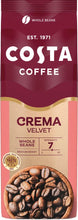 სურათის ჩატვირთვა გალერეის მაყურებელში, COSTA - CAFFE CREMA VELVET - BEANS 1KG