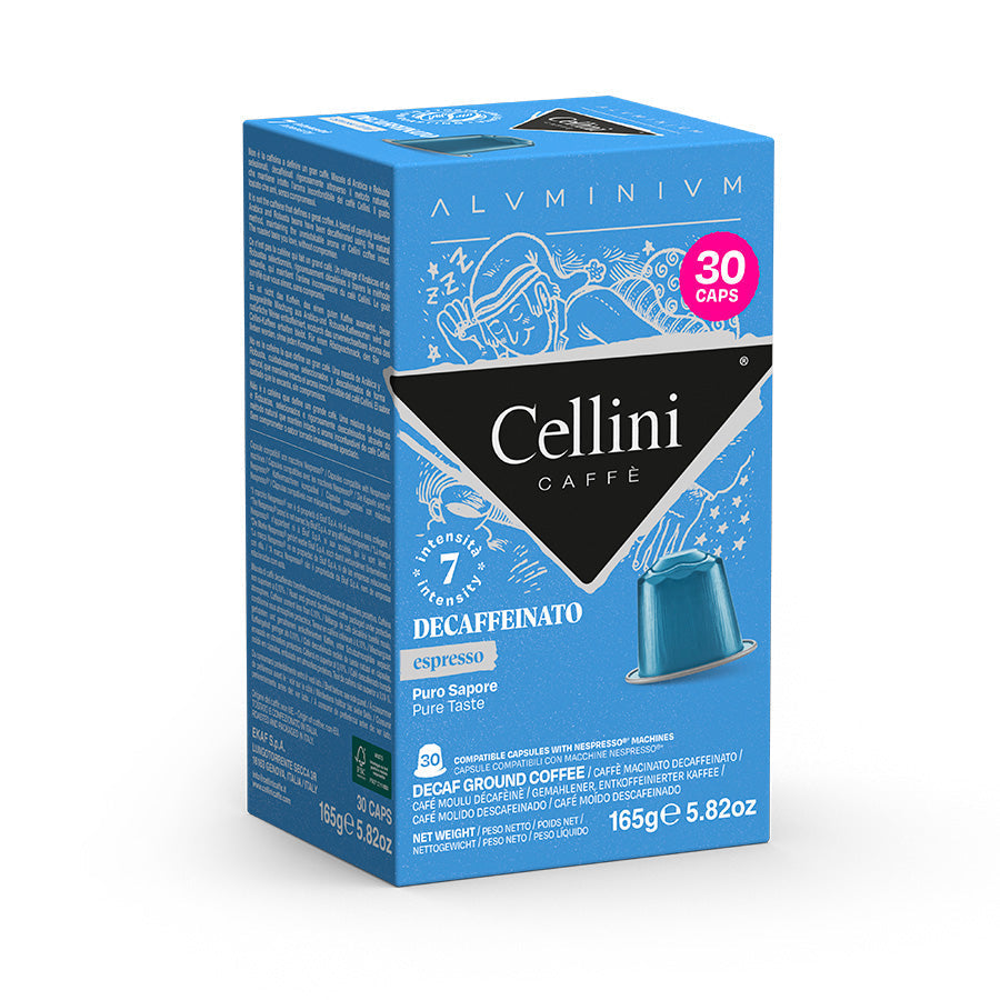 CELLINI Nespresso  - Decaffeinato (30Caps Alluminio)