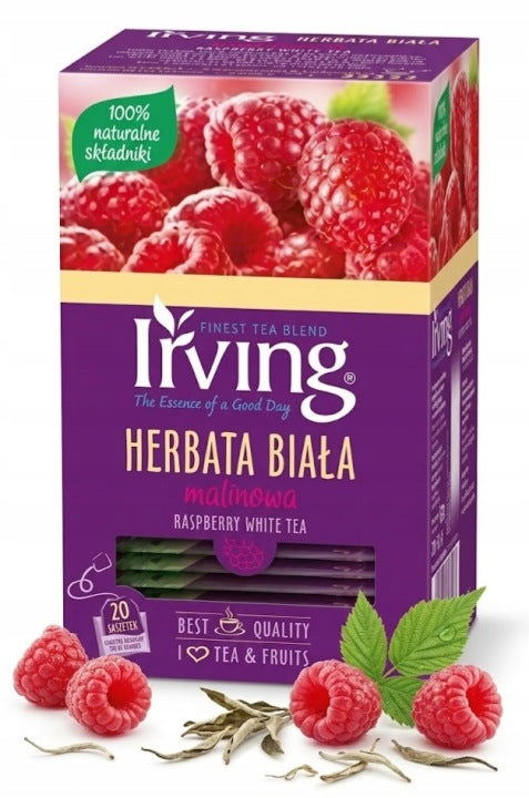 IRVING - TEA RASPBERRY AND POMEGRANATE - 20 BAG