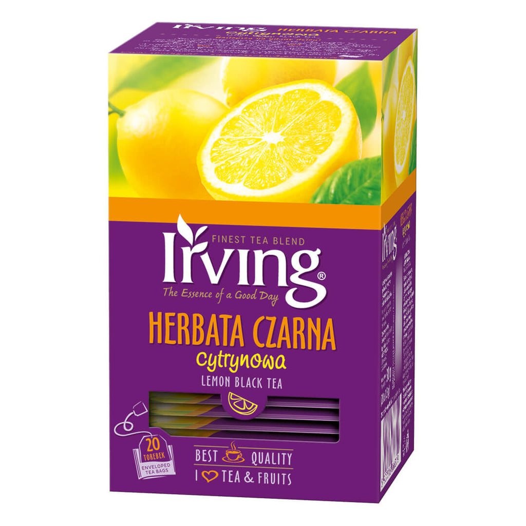 IRVING - BLACK TEA CITRUS - 20 BAG