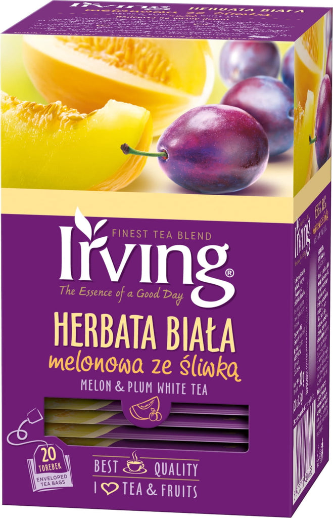 IRVING - WHITE TEA MELON & PLUM - 20 BAG