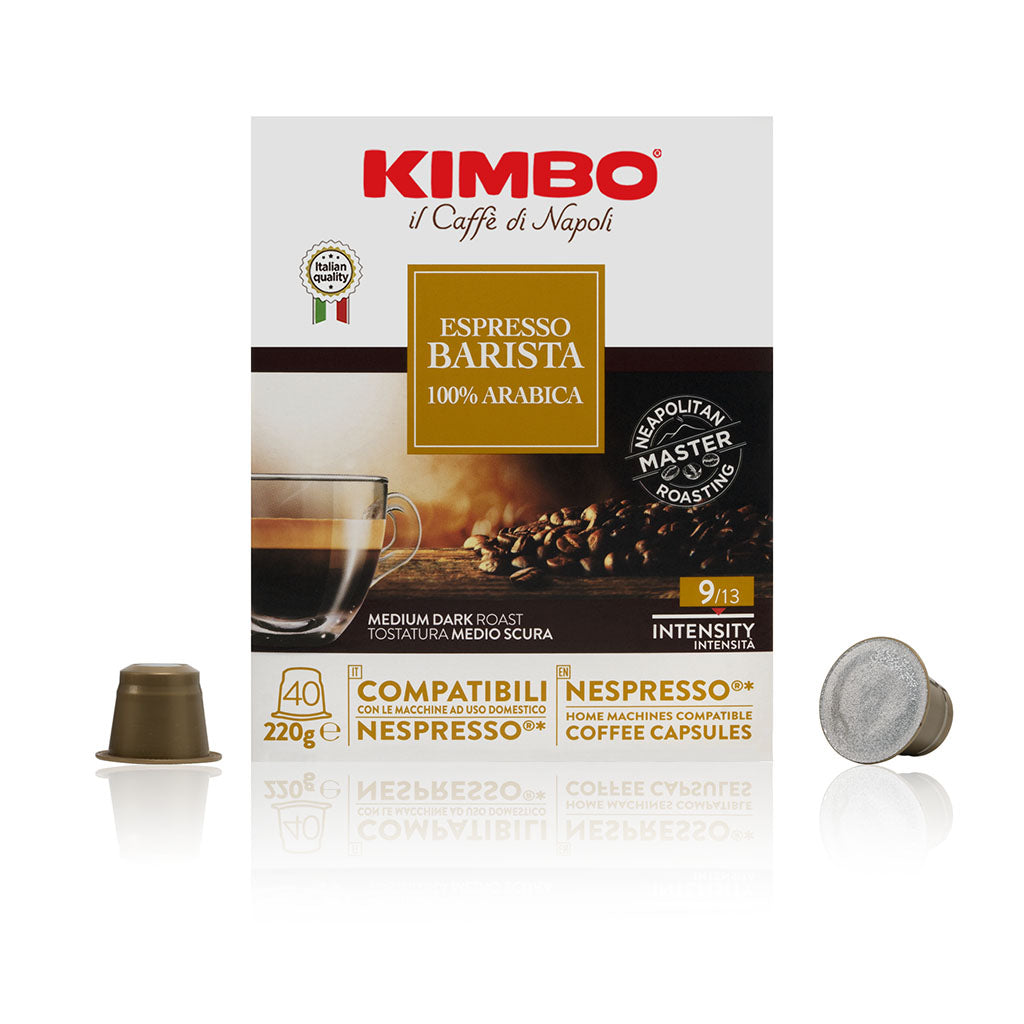 KIMBO - Nespresso - Caffè - Barista 100% Arabica - Conf 40