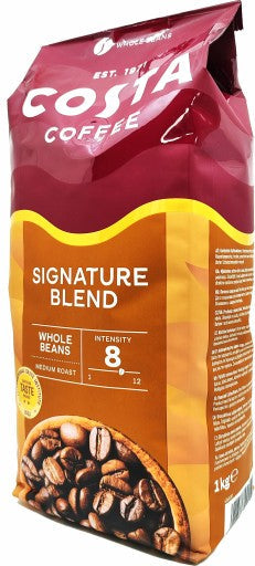 COSTA - SIGNATURE BLEND MEDIUM ROAST- BEANS 1KG