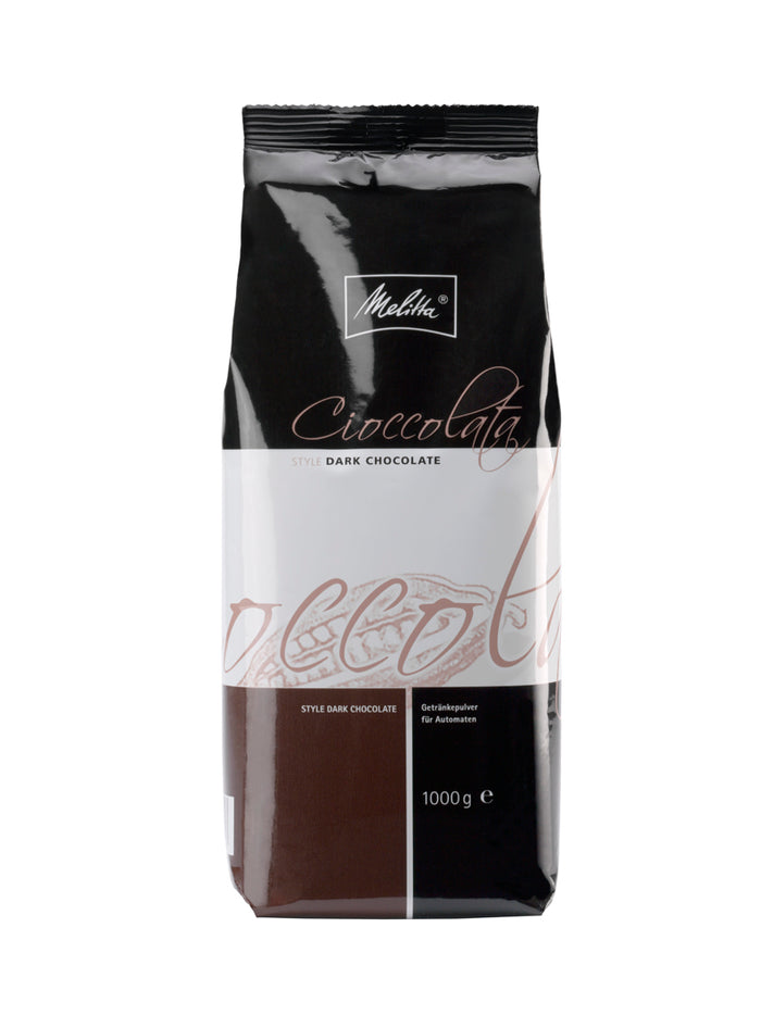 Melitta® - მელიტა - Cioccolata Dark Choco 1000g - ცხელი შოკოლადი მუქი - 1 კგ.