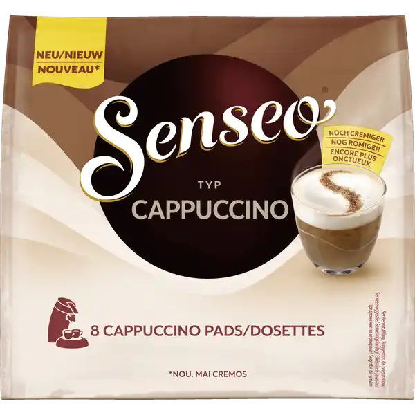 Senseo Cappuccino coffee pods