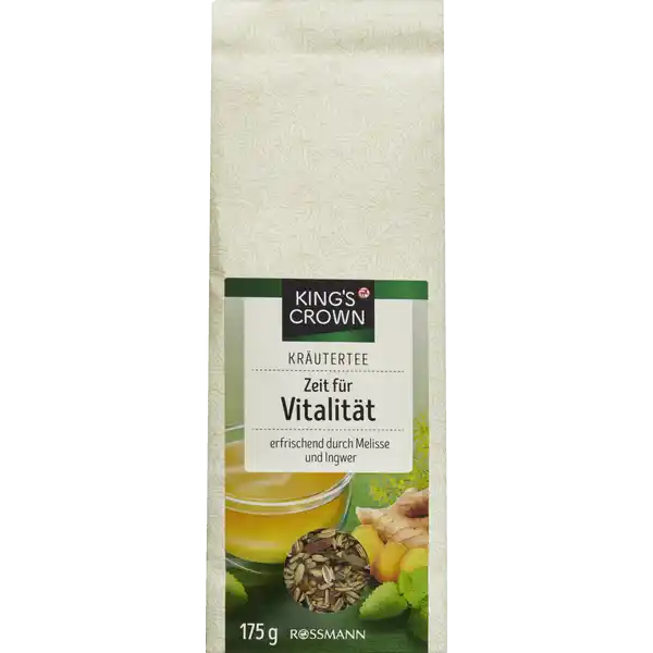 KING'S CROWN Herbal tea time for vitality