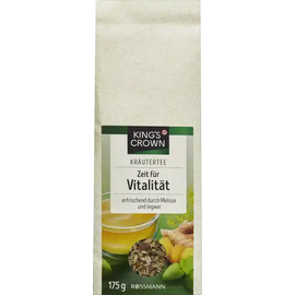 KING'S CROWN Herbal tea time for vitality