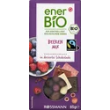 enerBiO Mixed berries in three kinds of chocolate
