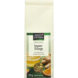 Herbal tea ginger orange