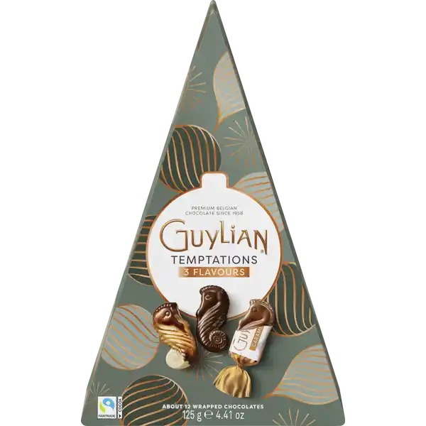 Guylian Temptations Christmas Tree Chocolates (12 pieces)