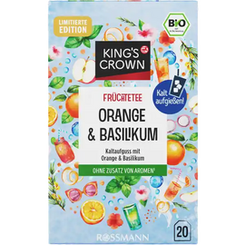 Organic Fruit Tea Cold Infusion Orange & Basil