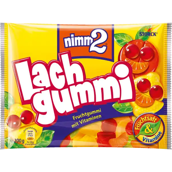 Lachgummi with vitamins