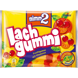 Lachgummi with vitamins