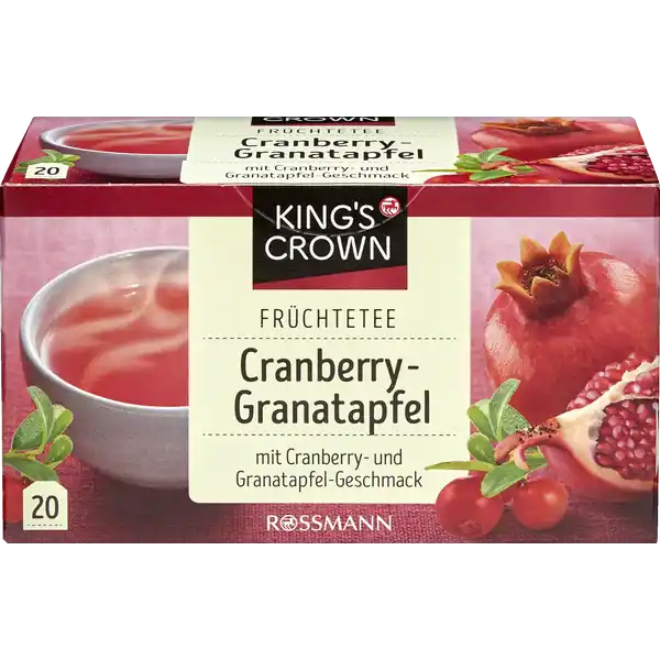 KING KROWN fruit tea cranberry pomegranate