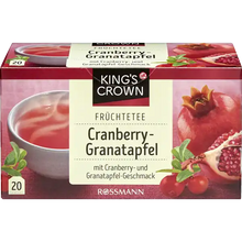 Load image into Gallery viewer, KING KROWN fruit tea cranberry pomegranate