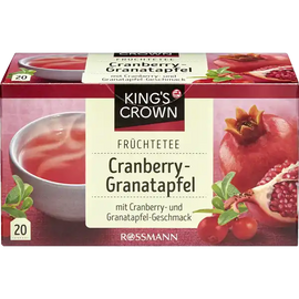 KING KROWN fruit tea cranberry pomegranate