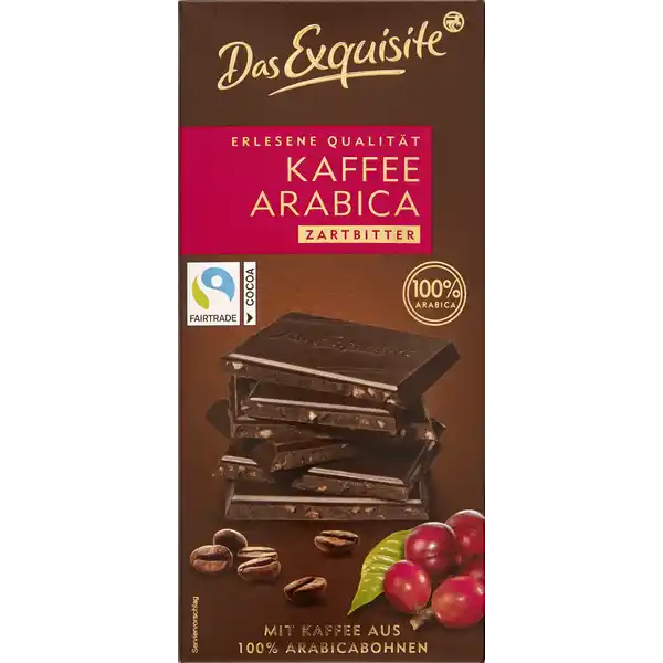 The Exquisite Chocolate Coffee Arabica Dark Chocolate